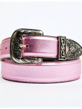 Idyllwind Women's Metallic Etched Western Belt